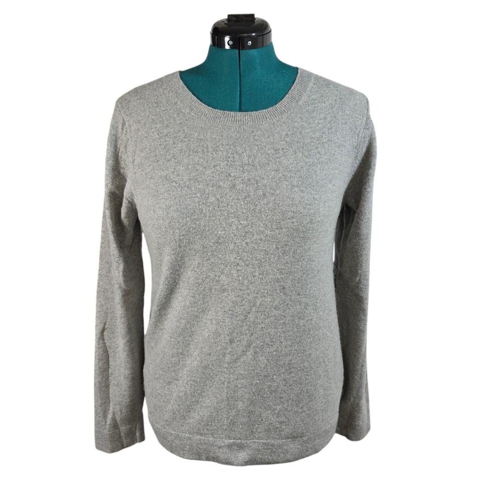 J.Crew Factory Womens Crewneck Sweater In‎ Extra Soft Yarn Size L Wool Blend